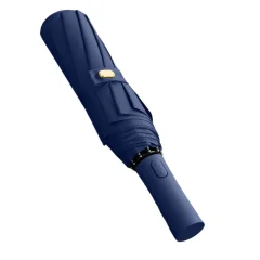 Zložljiv dežnik za podjetja, odporen na veter in UV zaščito NavyBlue