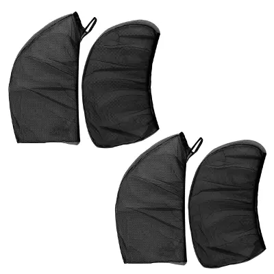 Sončna zavesa za avtomobilska okna - univerzalna velikost (2 spredaj + 2 zadaj)