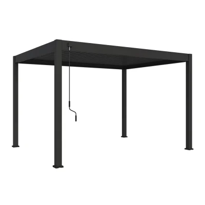 Bioklimatska pergola INTRO NEO 4x3 m, aluminij – prostostoječa