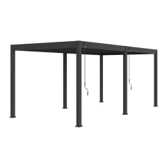 Bioklimatska pergola INTRO PLUS 6x3m, aluminij - prostostoječa