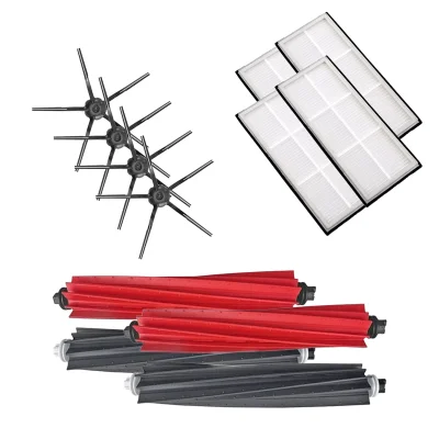 Ultra-pack s črnimi stranskimi krtačkami za Roborock S8