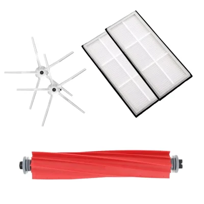 Mega-pack z belimi stranskimi krtačkami za Roborock S7