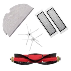 Mega-pack s krpami in belimi stranskimi krtačkami za Roborock S5, S6, E5, S50, S55