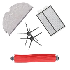 Mega-pack s krpami in črnimi stranskimi krtačkami za Roborock Q5, Q5 Max, Q7, Q7 Max