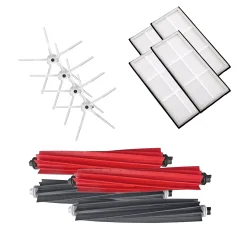 Ultra-pack z belimi stranskimi krtačkami za Roborock S8