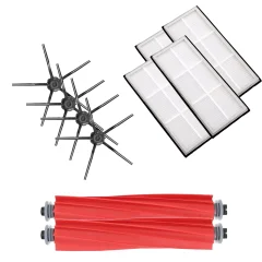 Ultra-pack s črnimi stranskimi krtačkami za Roborock Q5, Q5 Max, Q7, Q7 Max