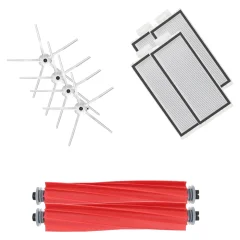 Ultra-pack z belimi stranskimi krtačkami za Roborock Q5, Q5 Max, Q7, Q7 Max