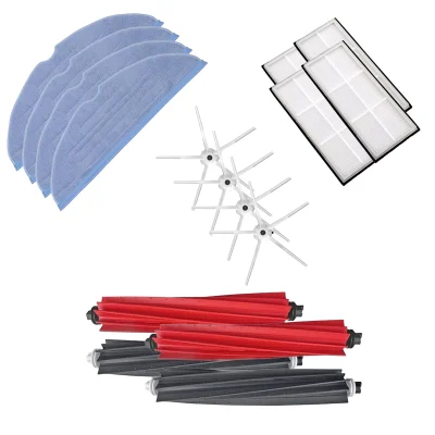Ultra-pack s krpami in belimi stranskimi krtačkami za Roborock S8