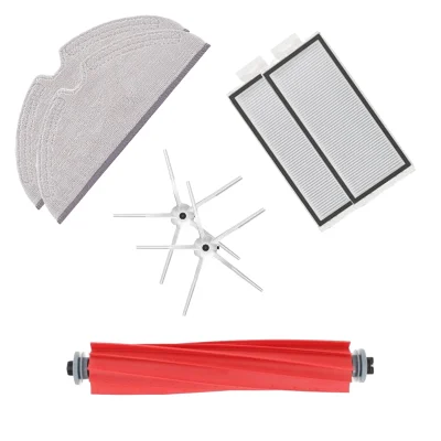 Mega-pack s krpami in belimi stranskimi krtačkami za Roborock Q5, Q5 Max, Q7, Q7 Max