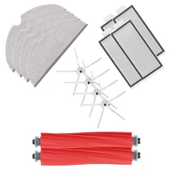 Ultra-pack s krpami in belimi stranskimi krtačkami za Roborock Q5, Q5 Max, Q7, Q7 Max