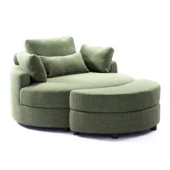 Sodobni Fotelj Z Blazino YHL Voyura Q-MYD-2306-LIGHTGREEN - Svetlo Zelena