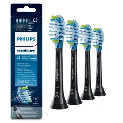 Glava za električno zobno ščetko Philips Premium Plaque HX9044/33 (4 glave)