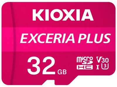 Micro SD Kioxia 32GB presega plus UHS-I C10 R98 CON adapter