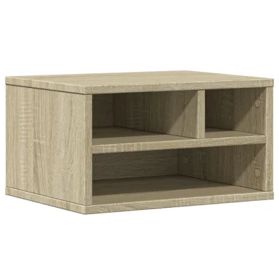 vidaXL Stojalo za tiskalnik sonoma hrast 40x32x22,5 cm inženirski les