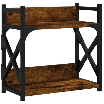 vidaXL Stojalo za tiskalnik sonoma hrast 40x20x40 cm inženirski les