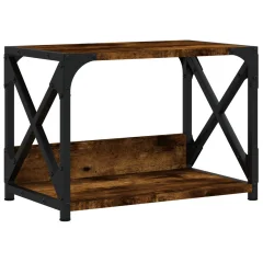 vidaXL Stojalo za tiskalnik sonoma hrast 44x26x31,5 cm inženirski les