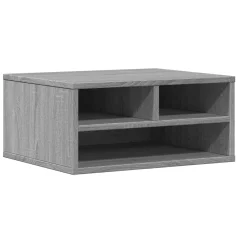 vidaXL Stojalo za tiskalnik siva sonoma 49x40x22,5 cm inženirski les