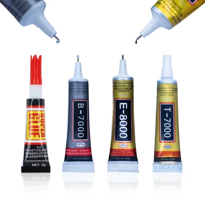 4XKLEJ AKRYLOV E8000 T7000 B7000 SUPER LEPILO PP PE PS ABS METALI 15ML MOČNO