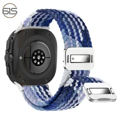 Ultra elastičen tkan najlonski pašček za Samsung Watch 7 Blue