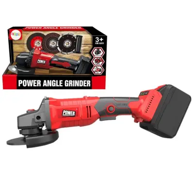 Otroški baterijski kotni brusilnik + diski