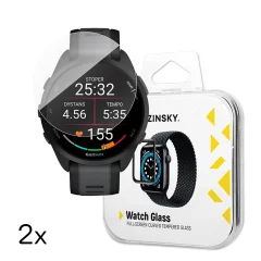 Kaljeno steklo Wozinsky Full Glue za Garmin Forerunner 165 (2 kosa)