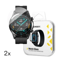 Kaljeno steklo Wozinsky Full Glue za Huawei Watch GT 2 / GT 2 Pro 42 mm (2 kosa)