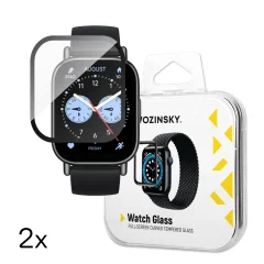 Kaljeno steklo Wozinsky Full Glue za Xiaomi Redmi Watch 5 Lite (2 kosa)