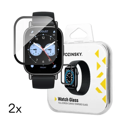 Kaljeno steklo Wozinsky Full Glue za Xiaomi Redmi Watch 5 Lite (2 kosa)