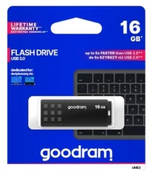 Goodram UME3 USB ključ 16GB s hitrim USB 3.0 vmesnikom - Črna
