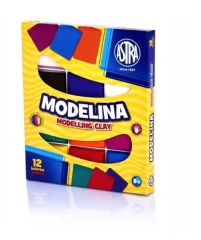 Profesionalni Slikarski Set Astra, Modelina, 12 Barv
