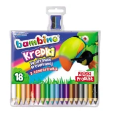 Bambino Leseni Barvice 18 Kosov s Šilčkom