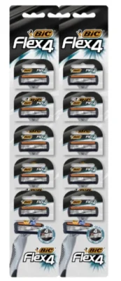 Bic Flex 4 Classic Brivniki, 10 kos