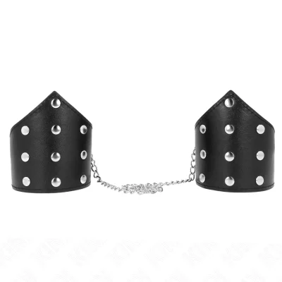 KINK - ZAPESTNICE V SLOGU ČRNE PIKE Z NASTAVLJIVO VERIŽICO ​​??17-23 CM
