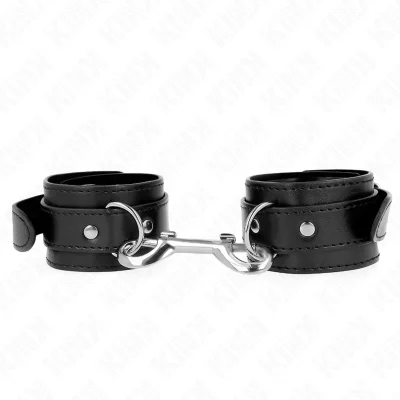 KINK - ZAPESTJA ZA ZAPESTJA - NASTAVLJIVE ČRNE ENOJNE KOVICE LINIJA 17-28 CM