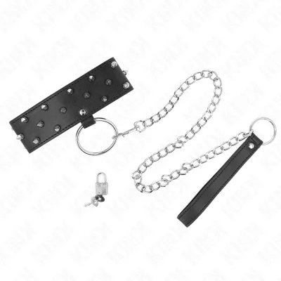 KINK - OGRLICA S POVODCEM 65 CM S SREBRNIMI ŽEBLJKI MODEL 5 NASTAVLJIV 36-43 CM