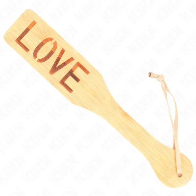 KINK - BAMBUS PALETA WORD LOVE 32 X 5,5 CM