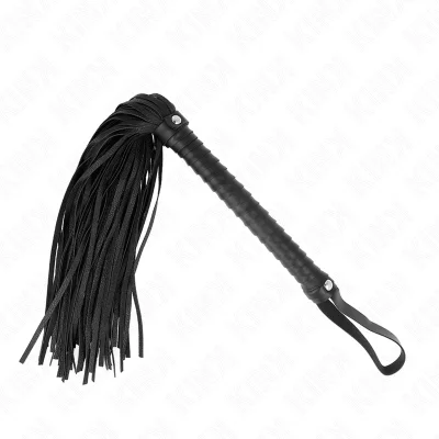 KINK - BIČ S ČRNIM TEKSTURIRANIM ROČAJEM 48,5 CM