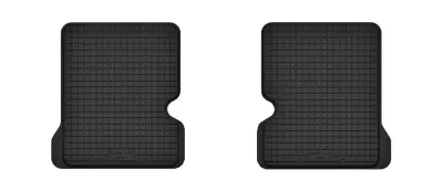 Zadnje gumijaste avtotesnilne preproge (2 kosa), univerzalne za: Fiat Panda II hatchback (2002-2010)