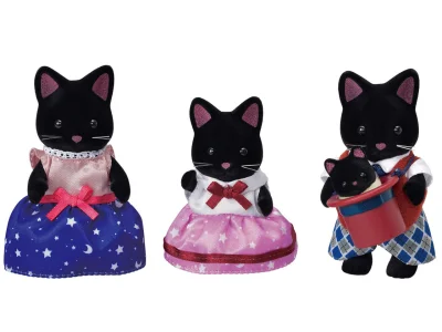 Sylvanian Families - Družina polnočnih mačk