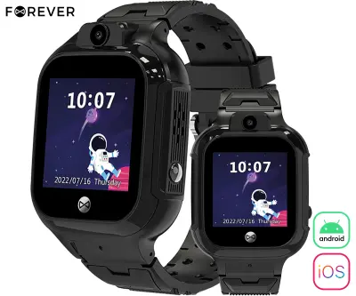 Otroška pametna ura FOREVER See Me! 3 KW-320, VoLTE, GPS, WIFi, LBS, videoklici