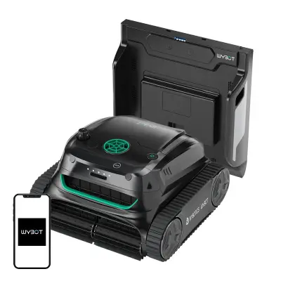Wybot S2 Pro brezžični robot za čiščenje bazenov