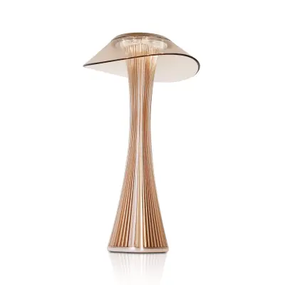 NETTLIFE Lampe de table LED tactile dimmable avec batterie lampe de chevet diurne avec USB