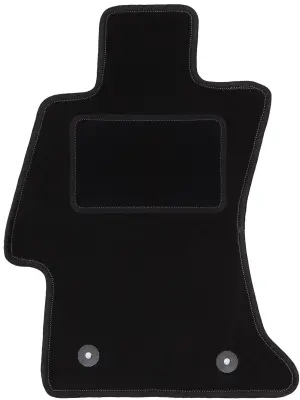 Črna zaščitna preproga za voznika za: Subaru Levorg karavan (2014-)
