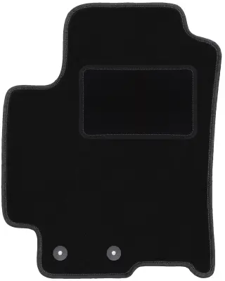 Črna zaščitna preproga za voznika za: Kia Stonic crossover (2017-)