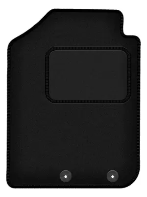 Črna zaščitna preproga za voznika za: Dacia Spring hatchback (2021-)