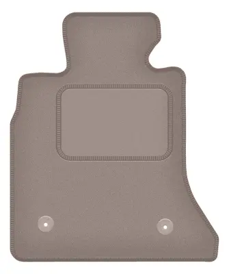 Vozniška preproga bež za: BMW 5 F10 limuzina (VELCRO) (2010-2013)