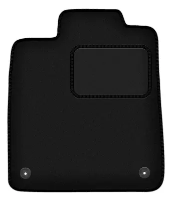Črna zaščitna preproga za voznika za: Porsche Taycan limuzina (2020-)
