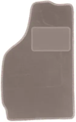 Bež zaščitna preproga za voznika za: Daewoo Tico hatchback (1996-2001)