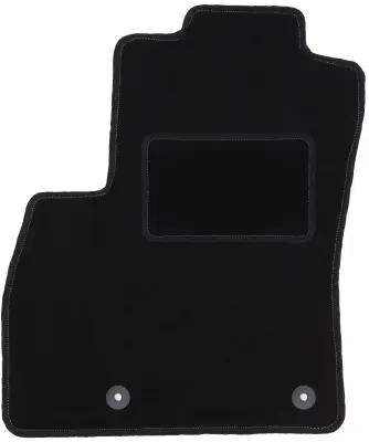 Vozniška preproga črna za: Peugeot Bipper kombivan, Tepee (2007-2017)
