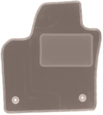 Bež zaščitna preproga za voznika za: Volkswagen Polo VI kombilimuzina (2017-)